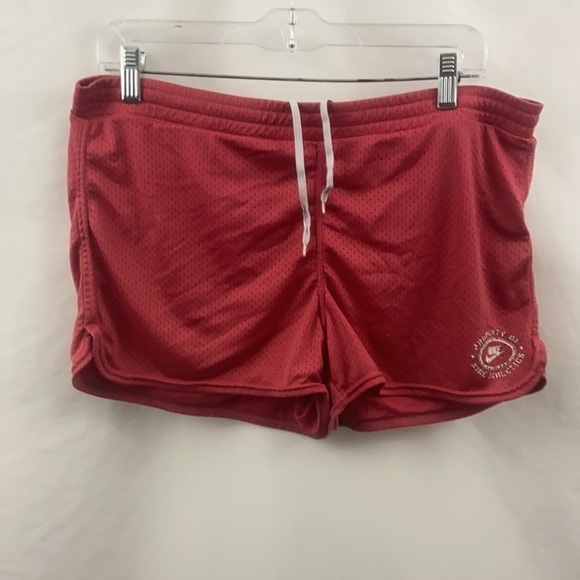 Nike Womens Pink Mesh Size M 8-10 Running Shorts - Picture 7 of 7